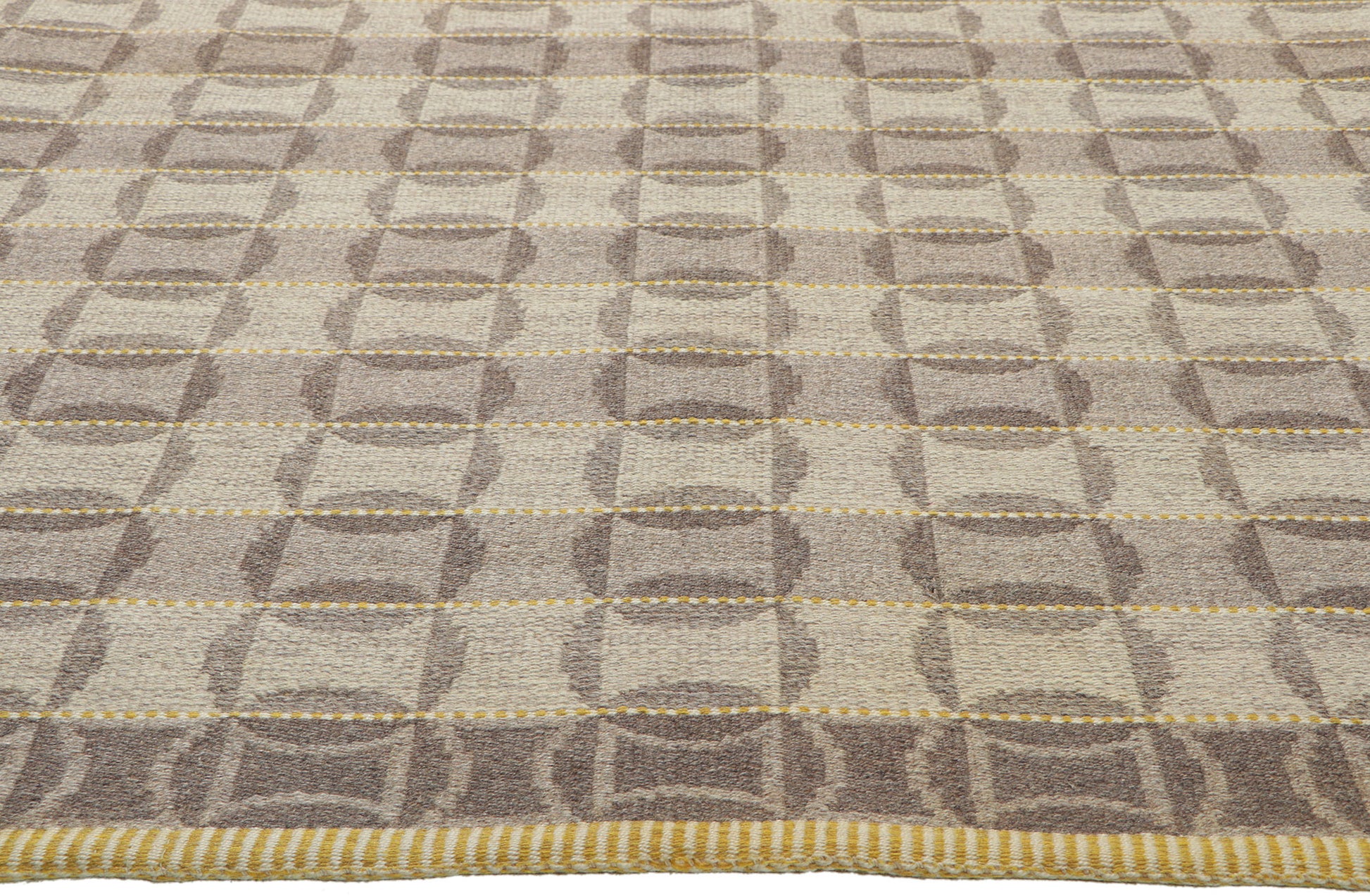 5 x 8 Vintage Swedish Rollakan Rug 78468