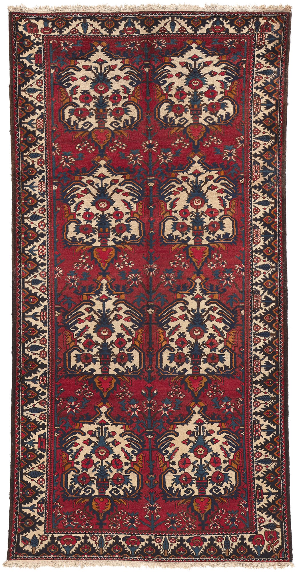 5 x 10 Antique Persian Bakhtiari Rug 71127