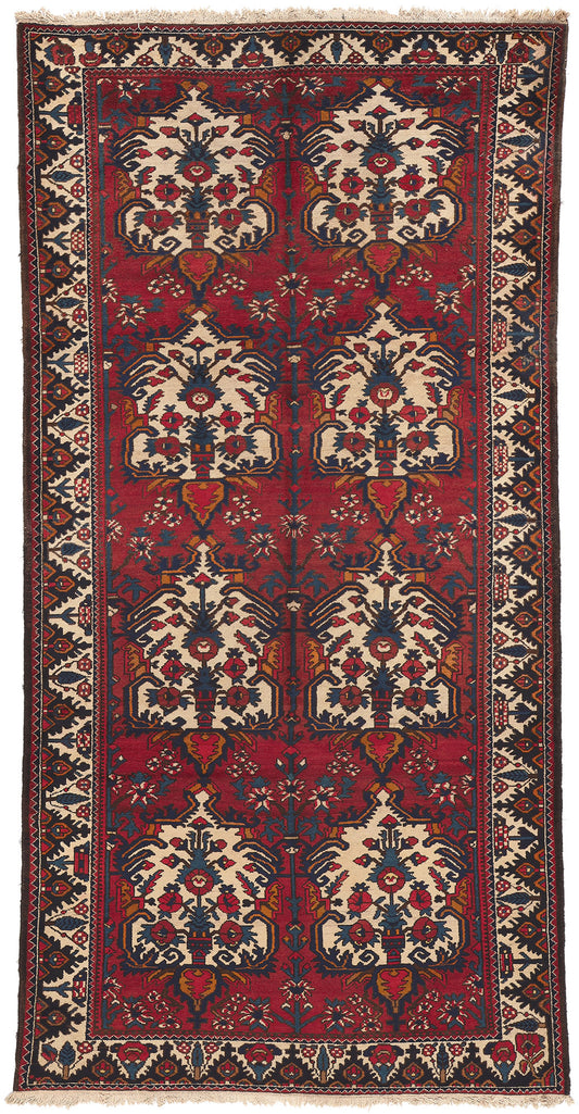 5 x 10 Antique Persian Bakhtiari Rug 71127