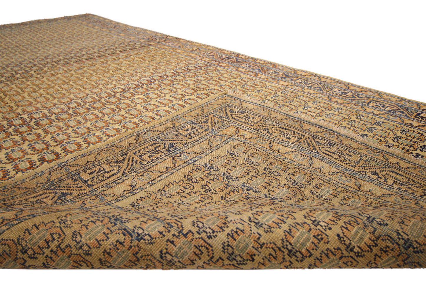 5 x 10 Antique Persian Saraband Rug 72614