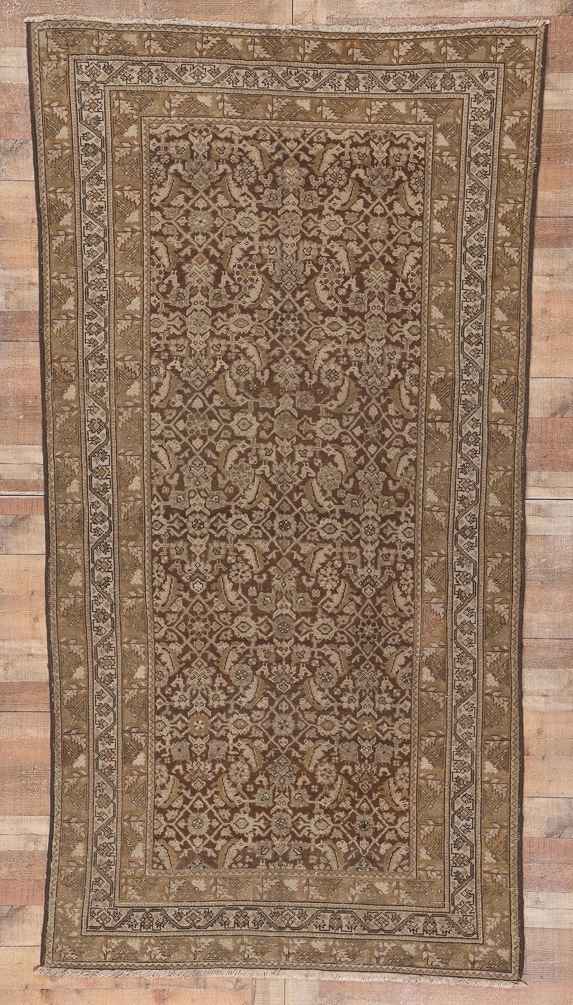 5 x 10 Antique Persian Malayer Rug 74142