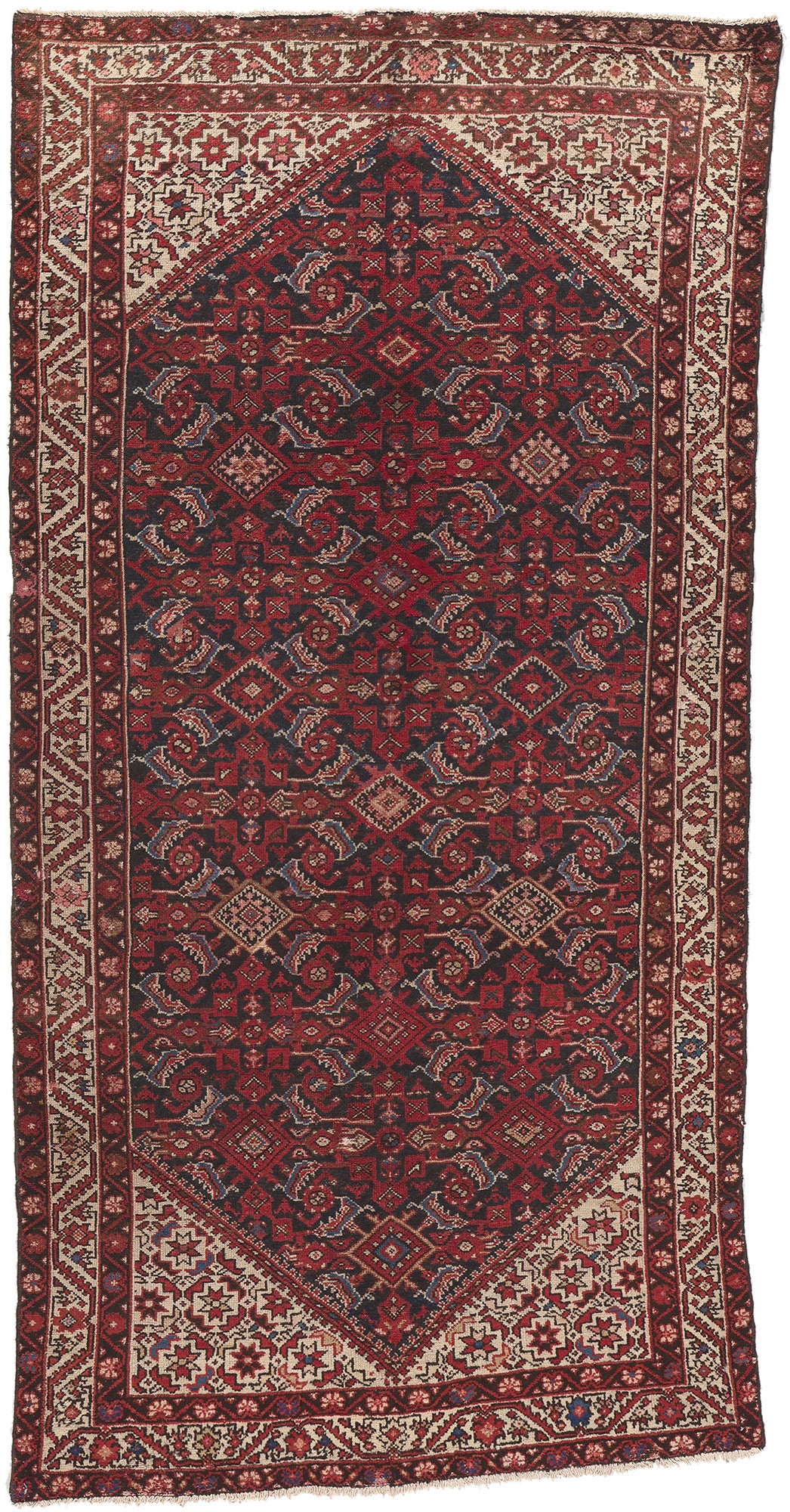 5 x 10 Vintage Persian Hamadan Rug 74943
