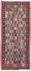 5 x 11 Vintage Persian Shahsavan Kilim Rug 61240