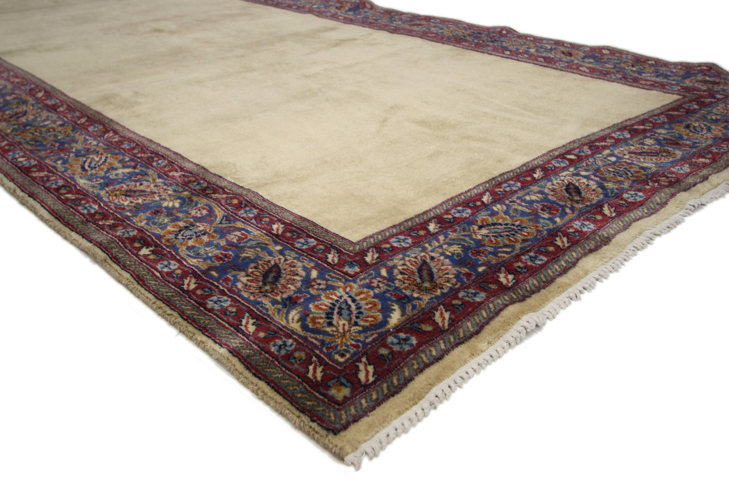 5 x 22 Antique Persian Mashhad Rug 60735