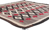 5 x 5 Antique Ganado Navajo Rug 78559