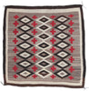 5 x 5 Antique Ganado Navajo Rug 78559