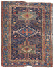 5 x 6 Antique Persian Serapi Rug 78541