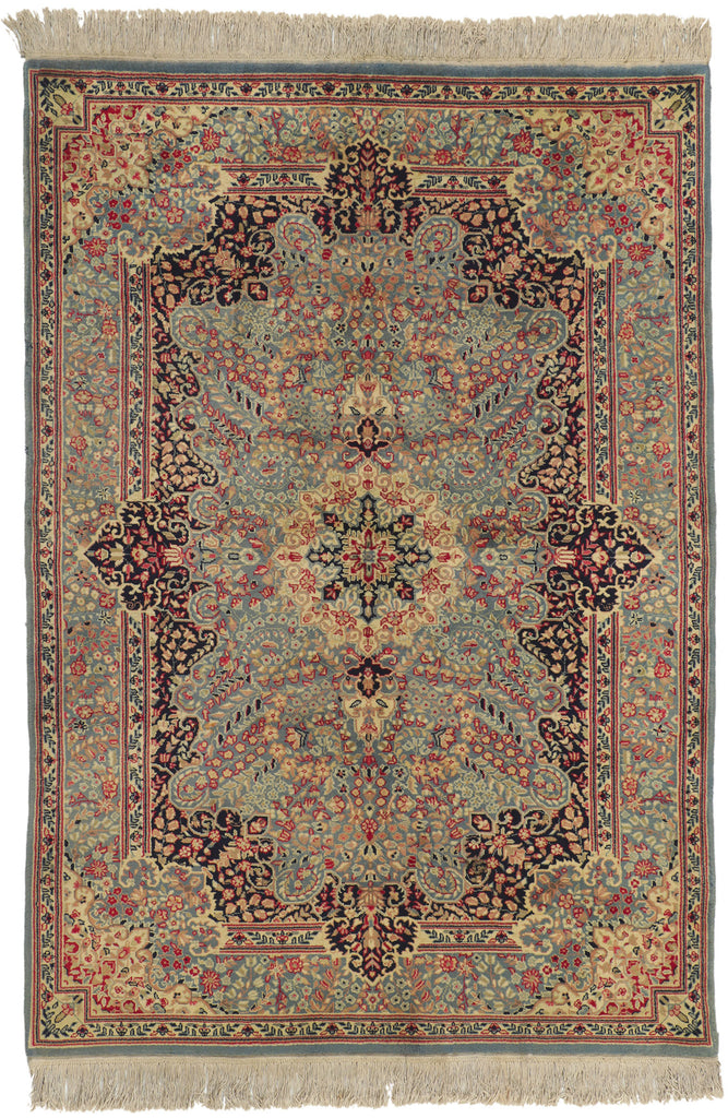5 x 7 Antique Persian Kerman Rug 21681