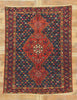 5 x 7 Antique Persian Bakhtiari Rug 73281