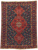 5 x 7 Antique Persian Bakhtiari Rug 73281