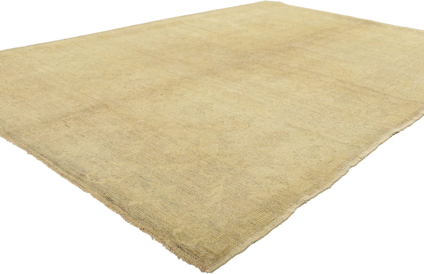 5 x 7 Vintage Turkish Oushak Rug 51027