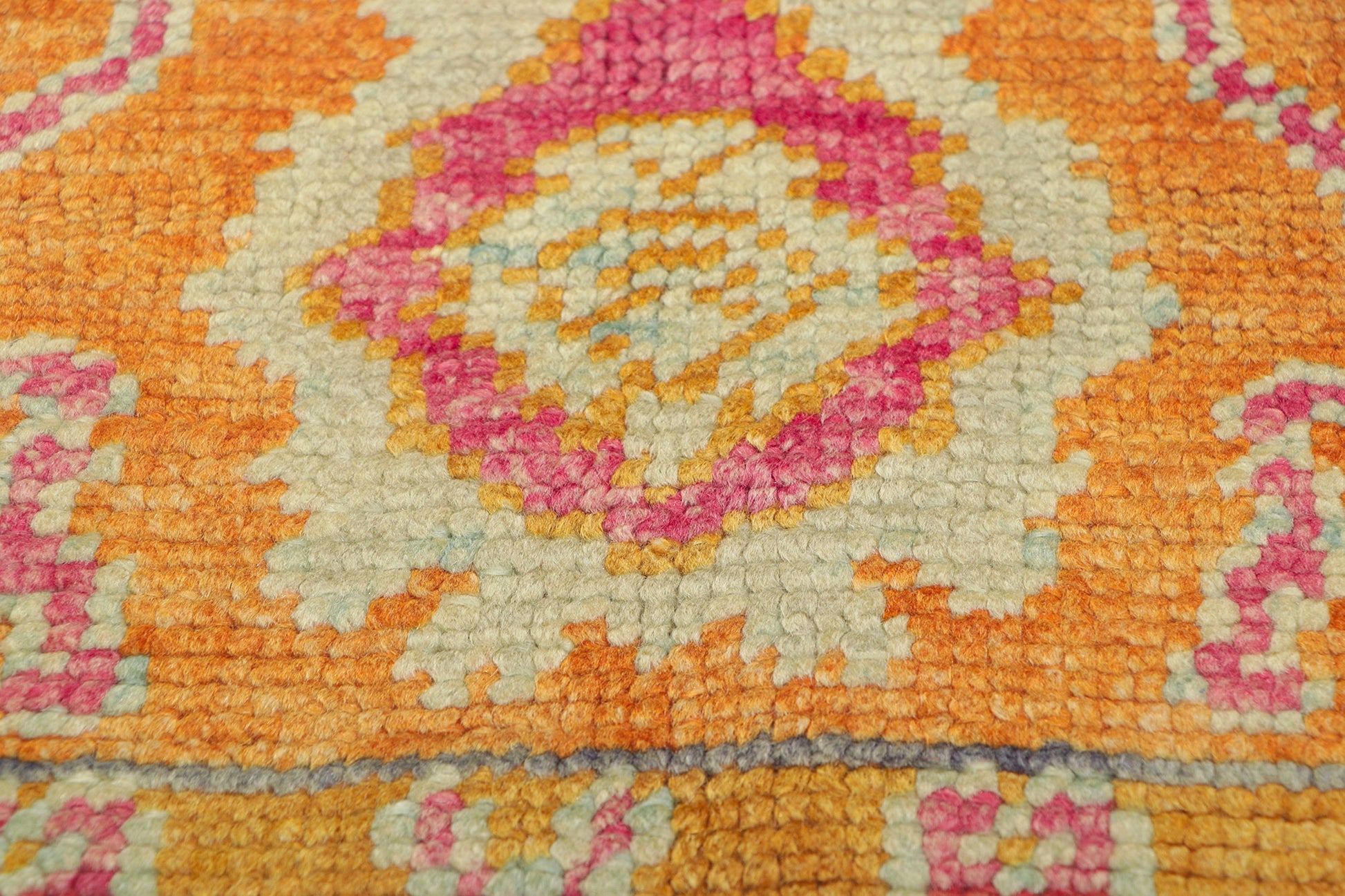 5 x 7 Colorful Turkish Oushak Rug 52367