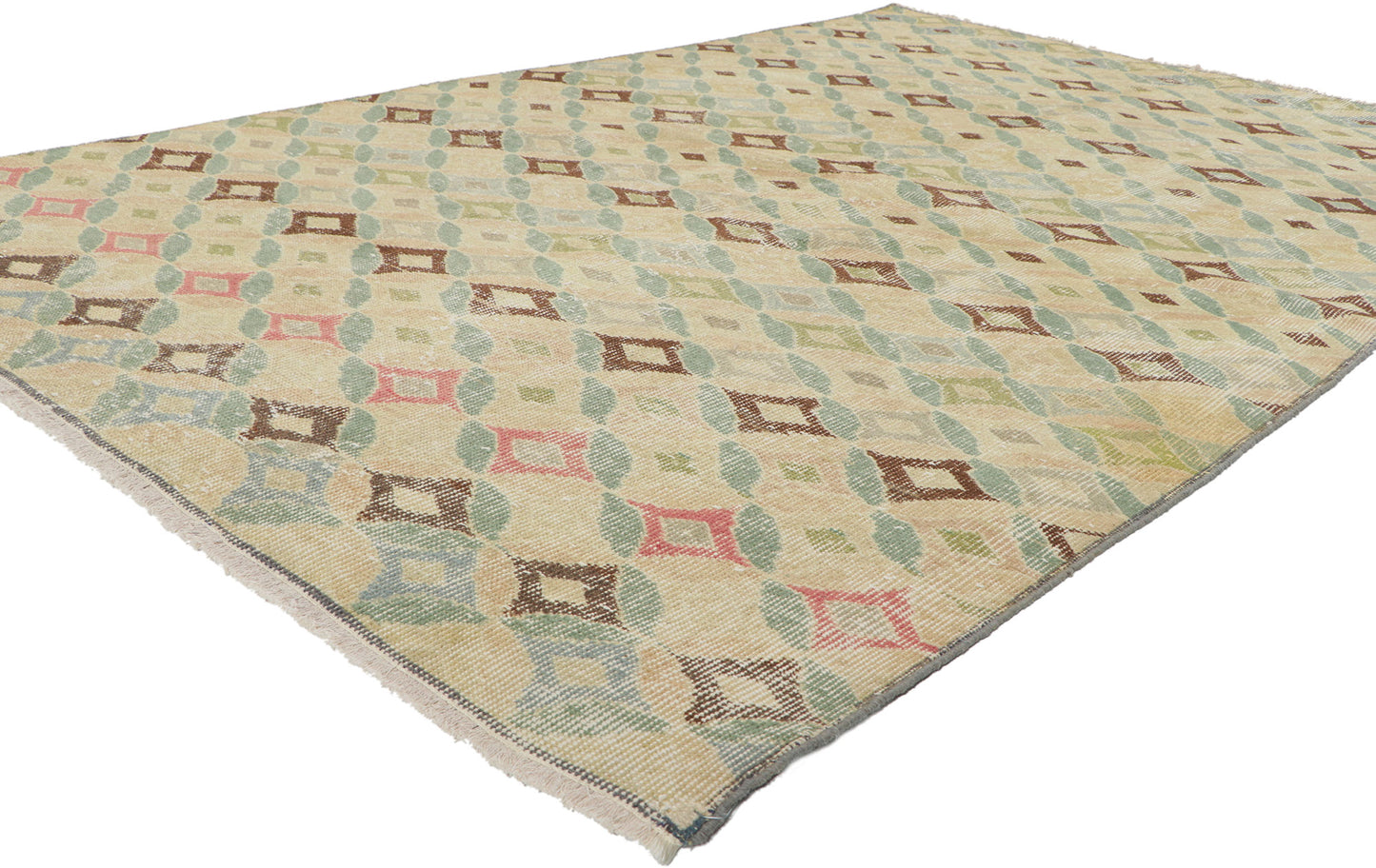 5 x 8 Vintage Turkish Sivas Rug 51224