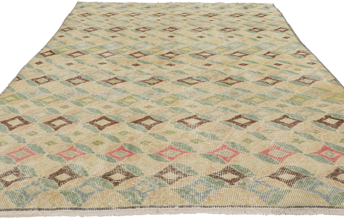 5 x 8 Vintage Turkish Sivas Rug 51224