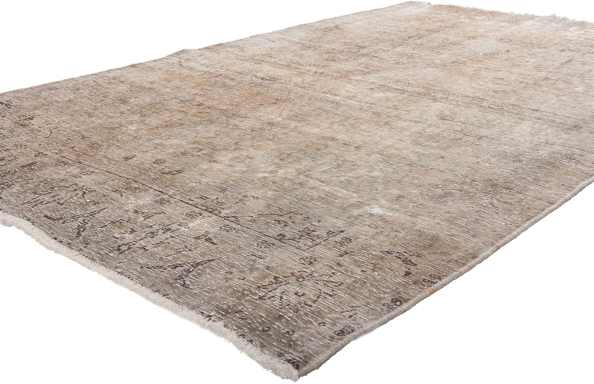 5 x 8 Vintage Persian Tabriz Rug 78598