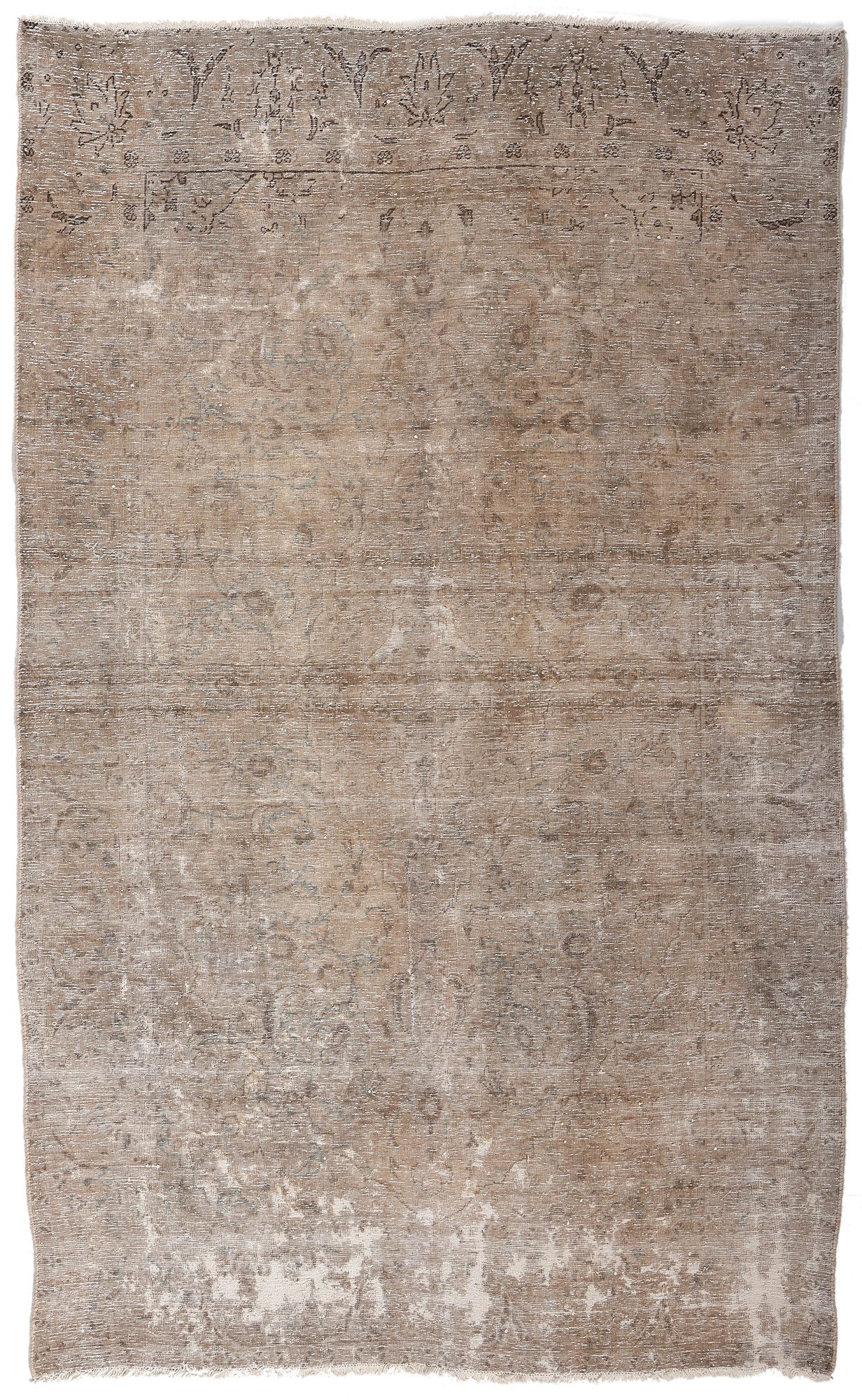 5 x 8 Vintage Persian Tabriz Rug 78598