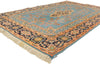 5 x 8 Vintage Blue Persian Kerman Rug 77514