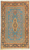 5 x 8 Vintage Blue Persian Kerman Rug 77514