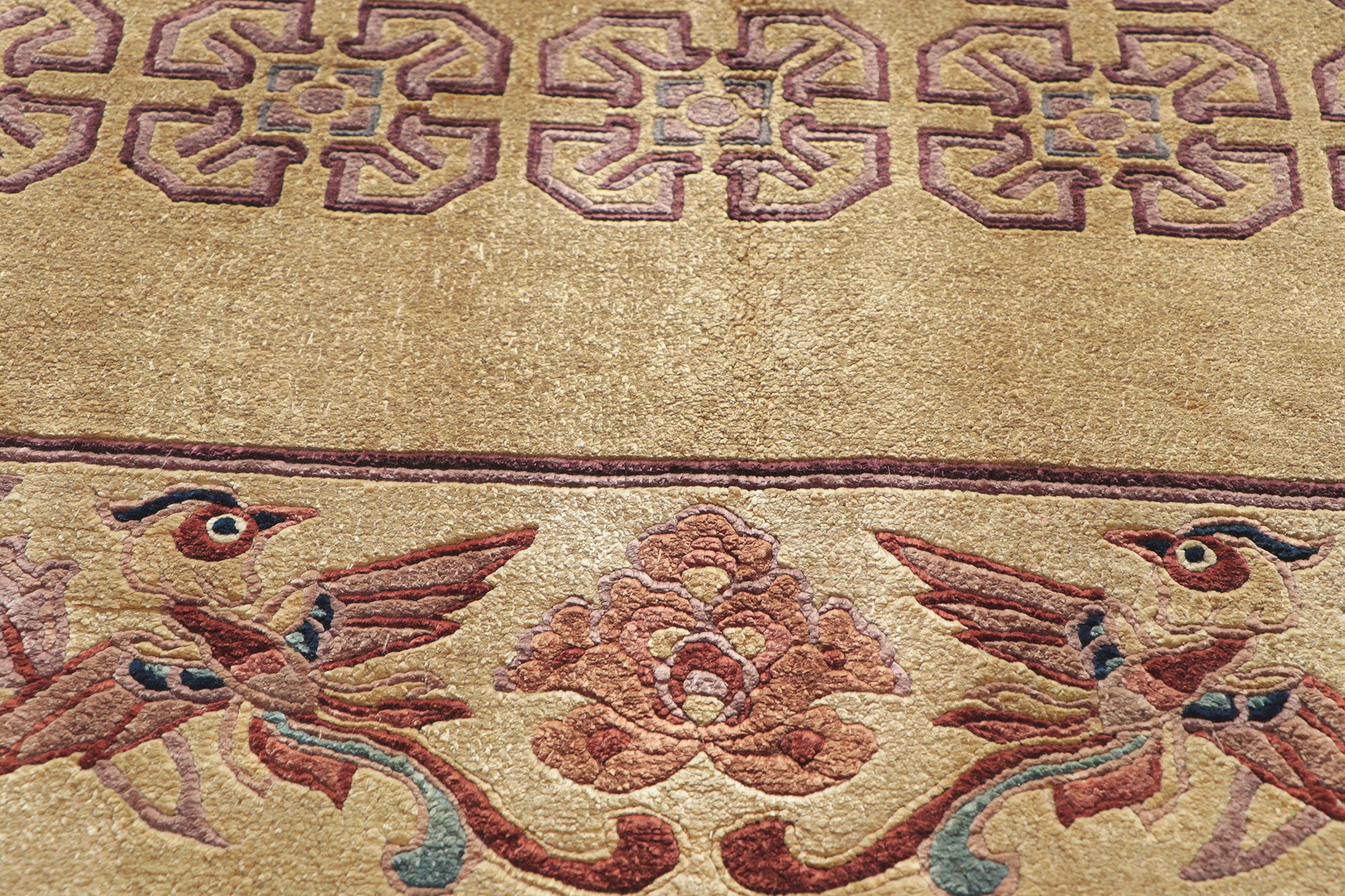 5 x 8 Vintage Chinese Tang Dynasty Rug 74866