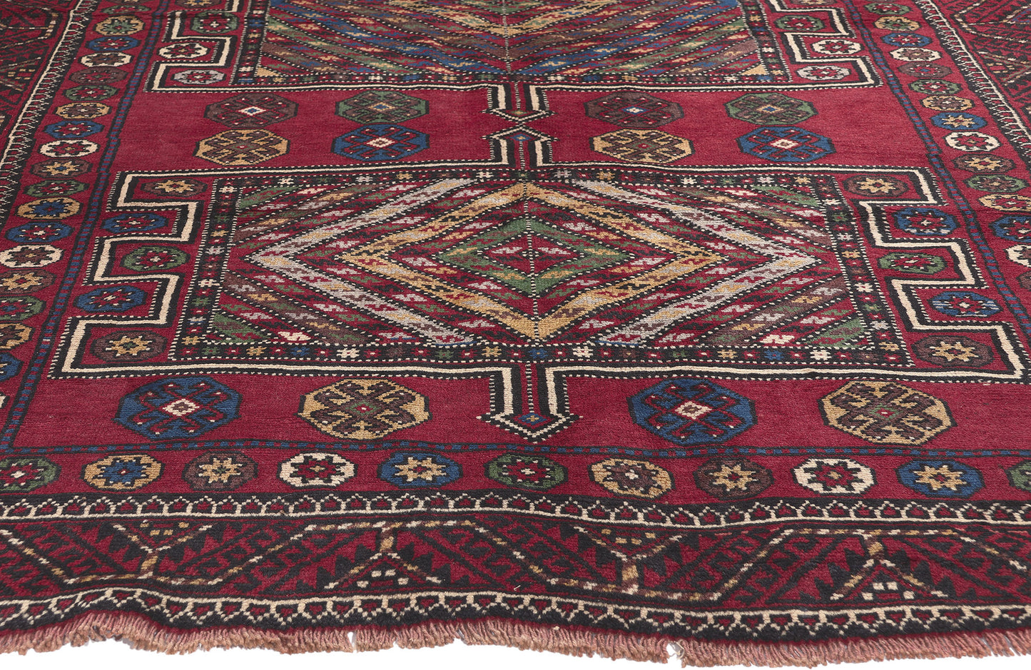 5 x 9 Antique Nomadic Afghan Baluch Rug 61233