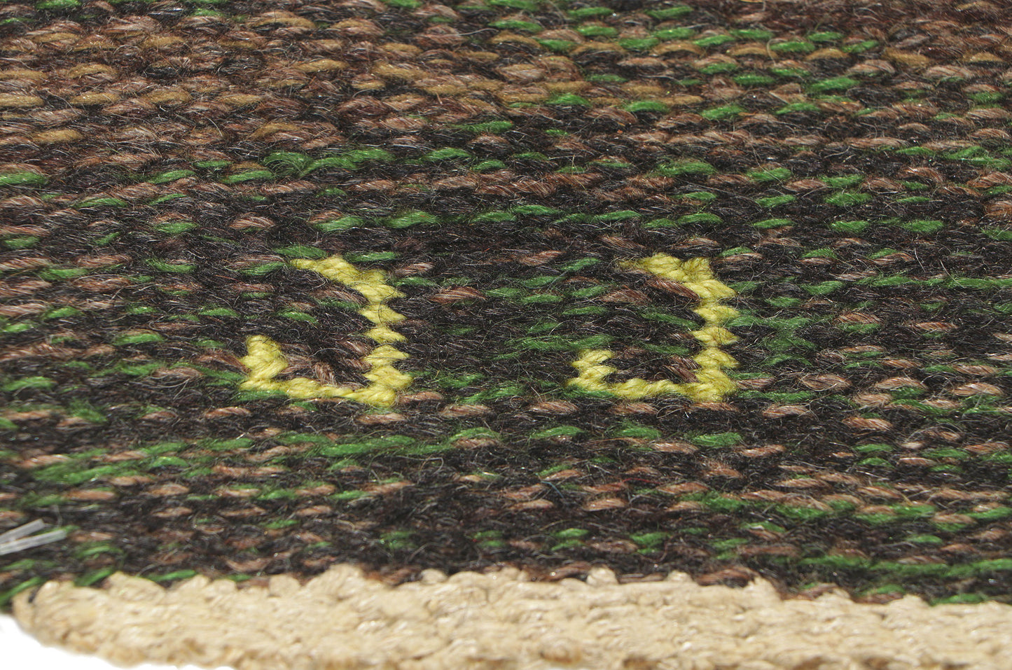 ���6 x 7 Judith Johansson Vintage Swedish Rollakan Rug 78492