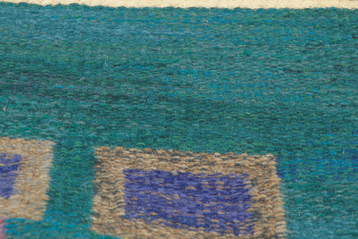 6 x 8 Judith Johansson Vintage Swedish Rollakan Rug 78495