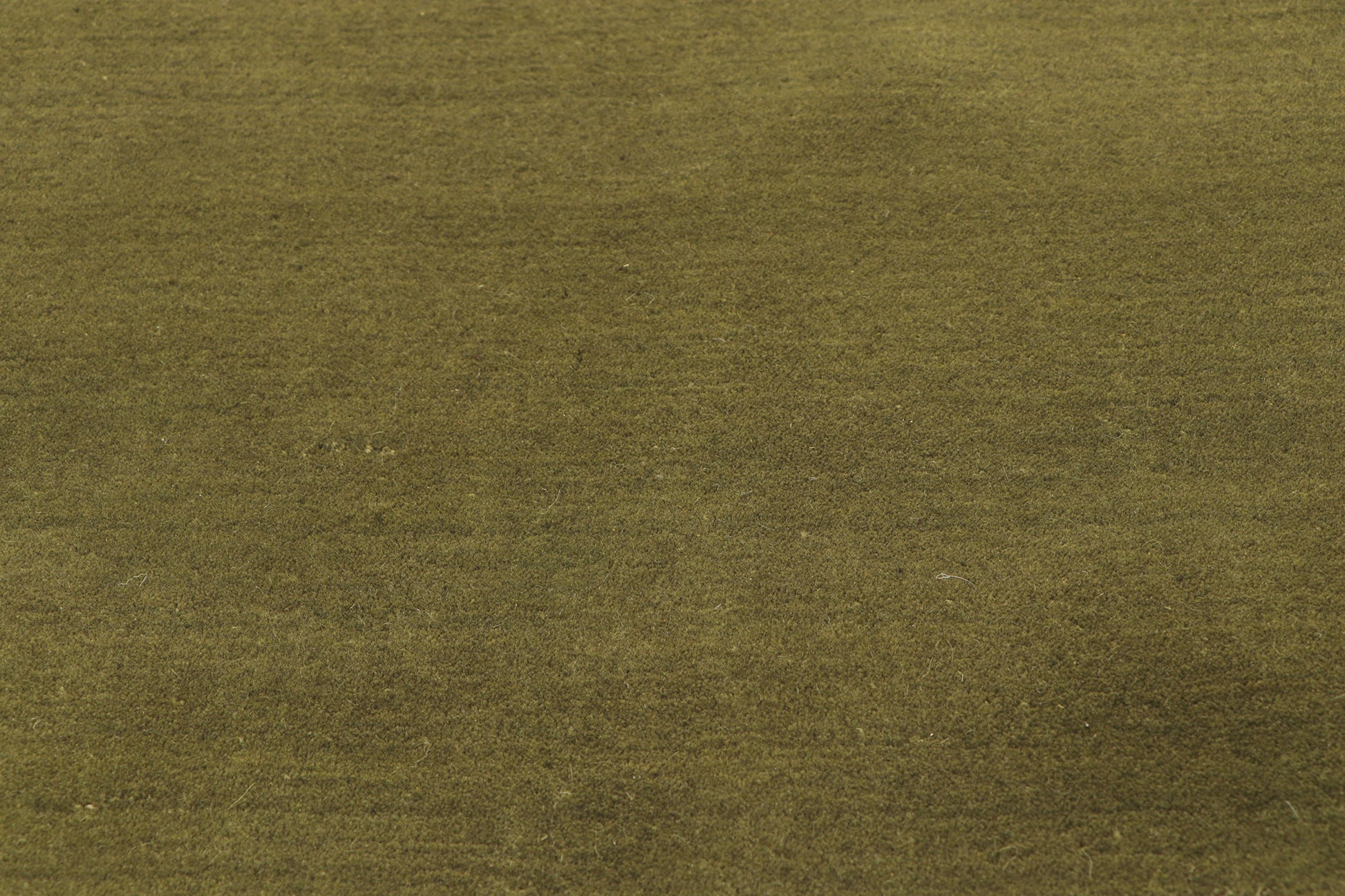 6 x 9 Solid Olive Green Modern Rug 30929