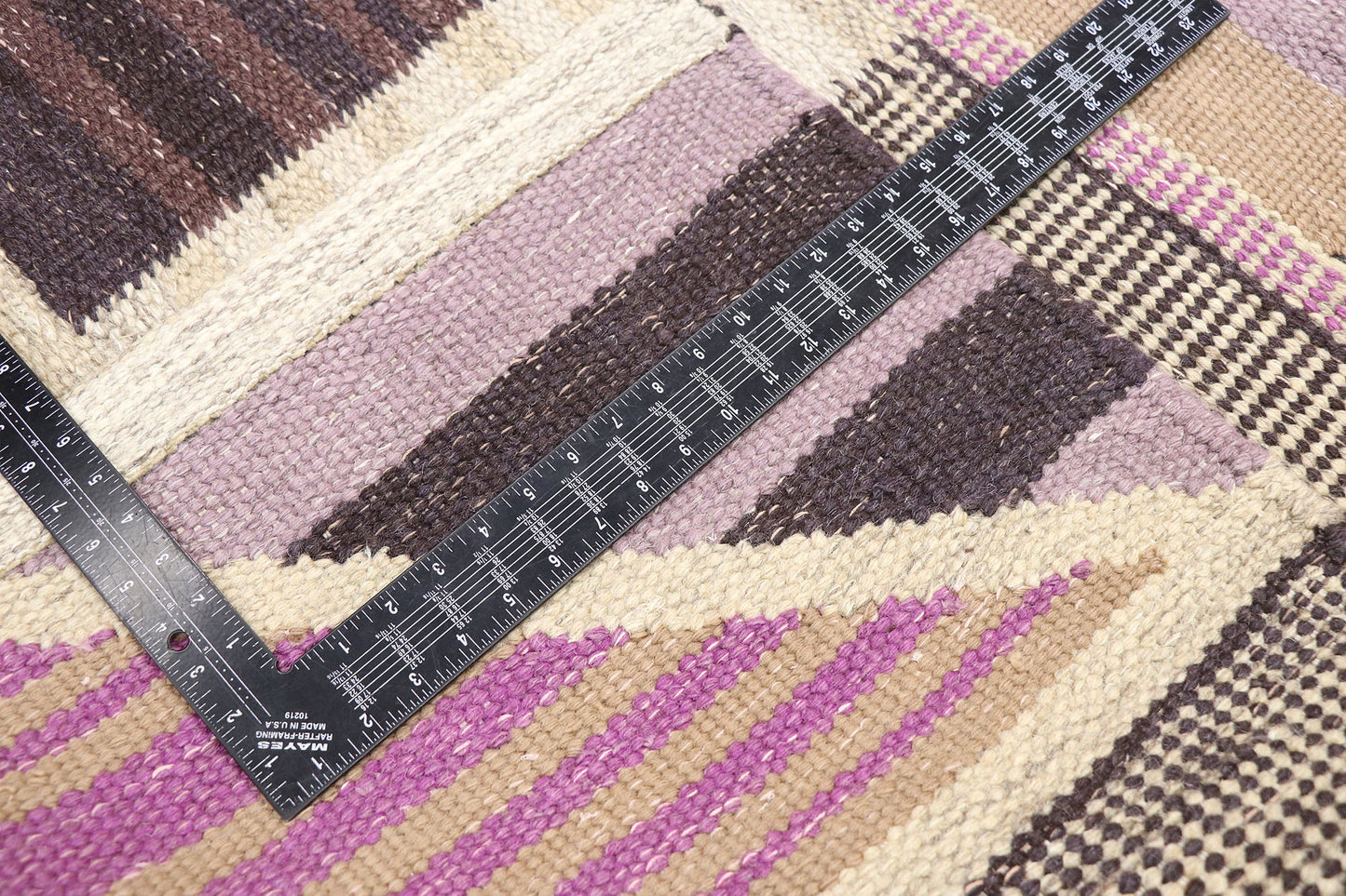 6 x 9 Scandinavian Modern Swedish Inspired Kilim Rug 30641