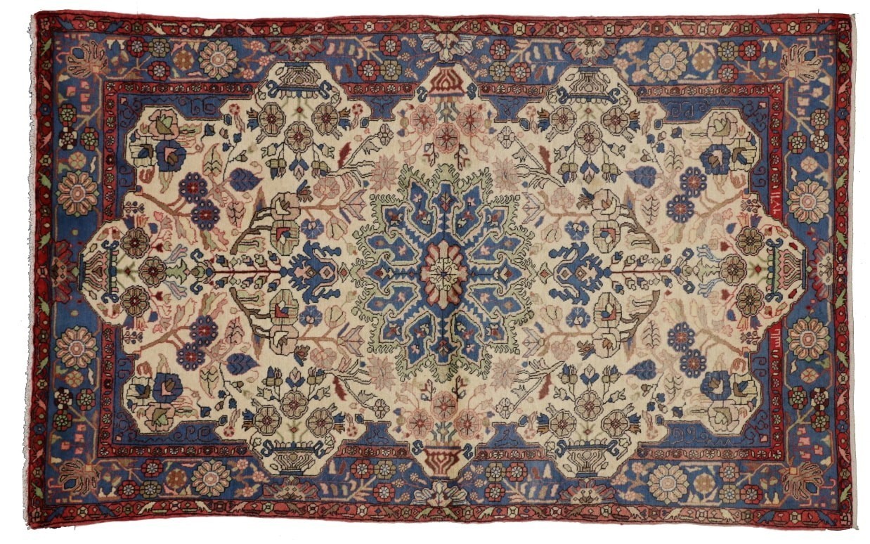 5 x 8 Vintage Koliaei Rug 60347