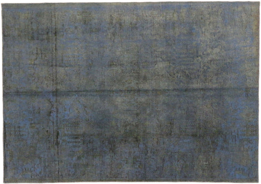 7 x 10 Vintage Distressed Overdyed Rug 60623