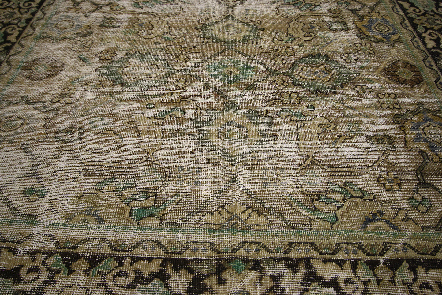6 x 10 Antique Persian Mahal Rug 60681
