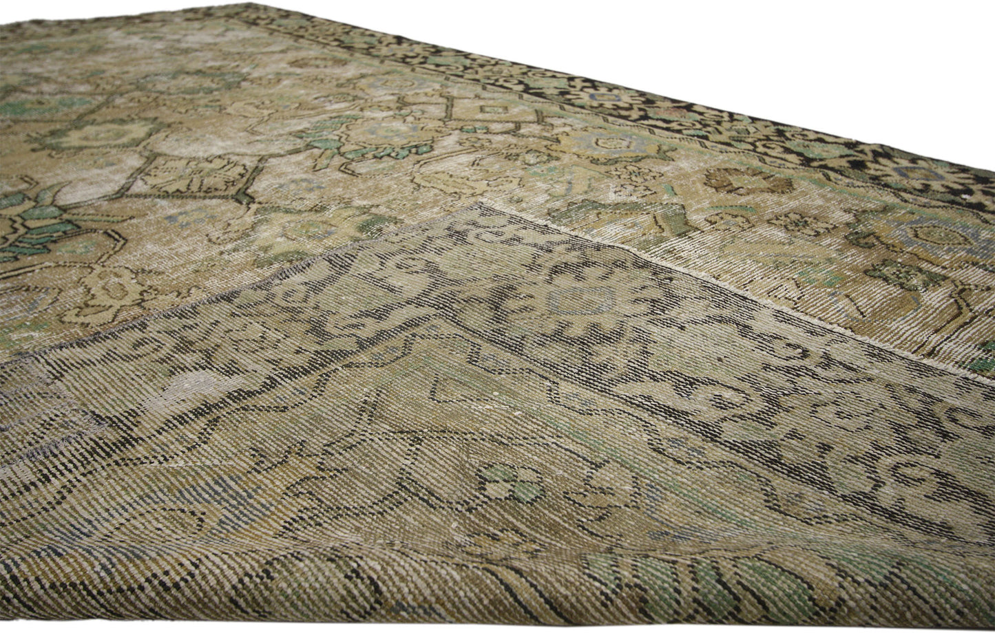6 x 10 Antique Persian Mahal Rug 60681