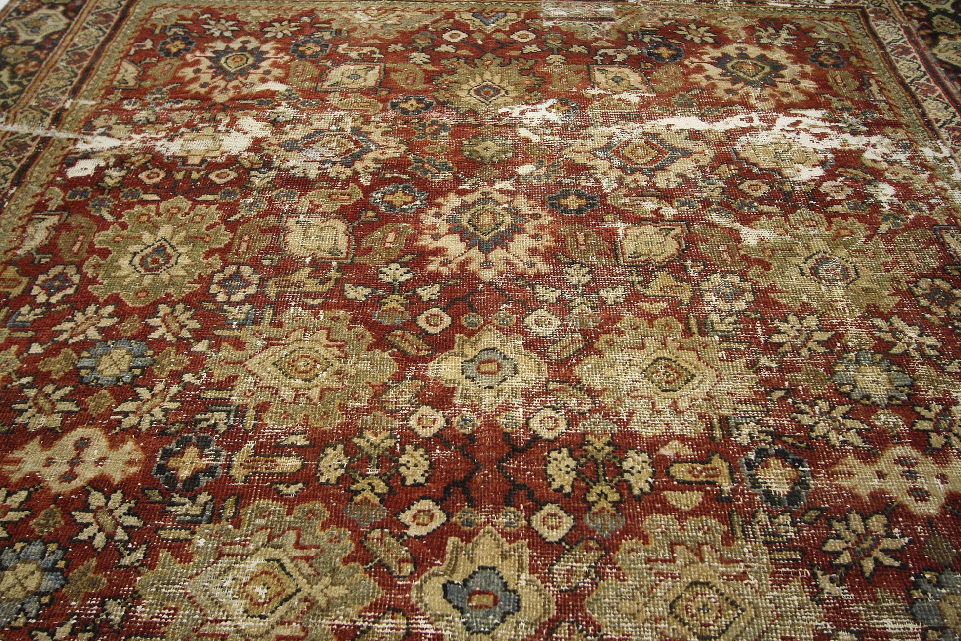 6 x 10 Antique Persian Mahal Rug 60682