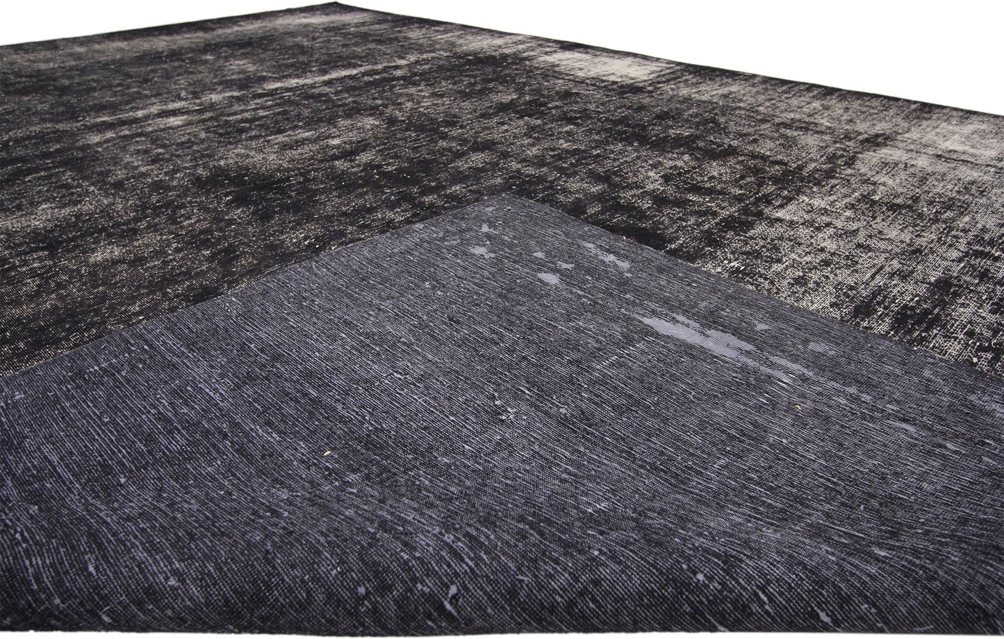 9 x 12 Vintage Overdyed Rug 60693