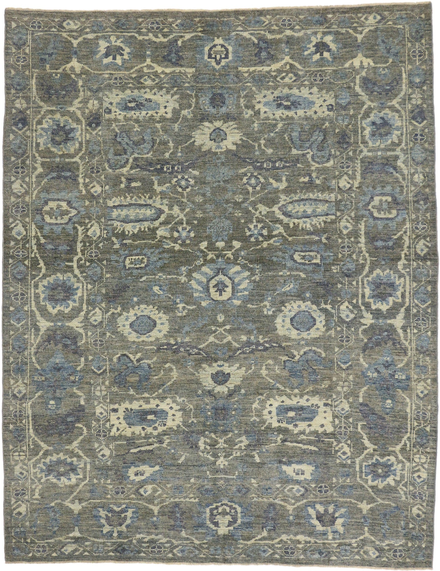 7 x 9 Persian Sultanabad Rug 60704