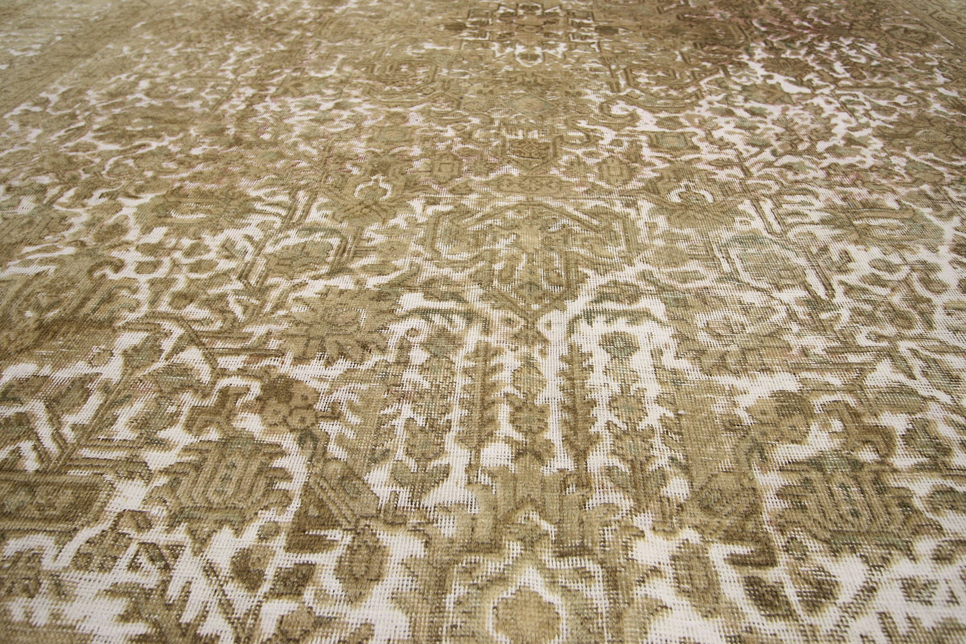 8 x 11 Vintage Persian Overdyed Rug 60718