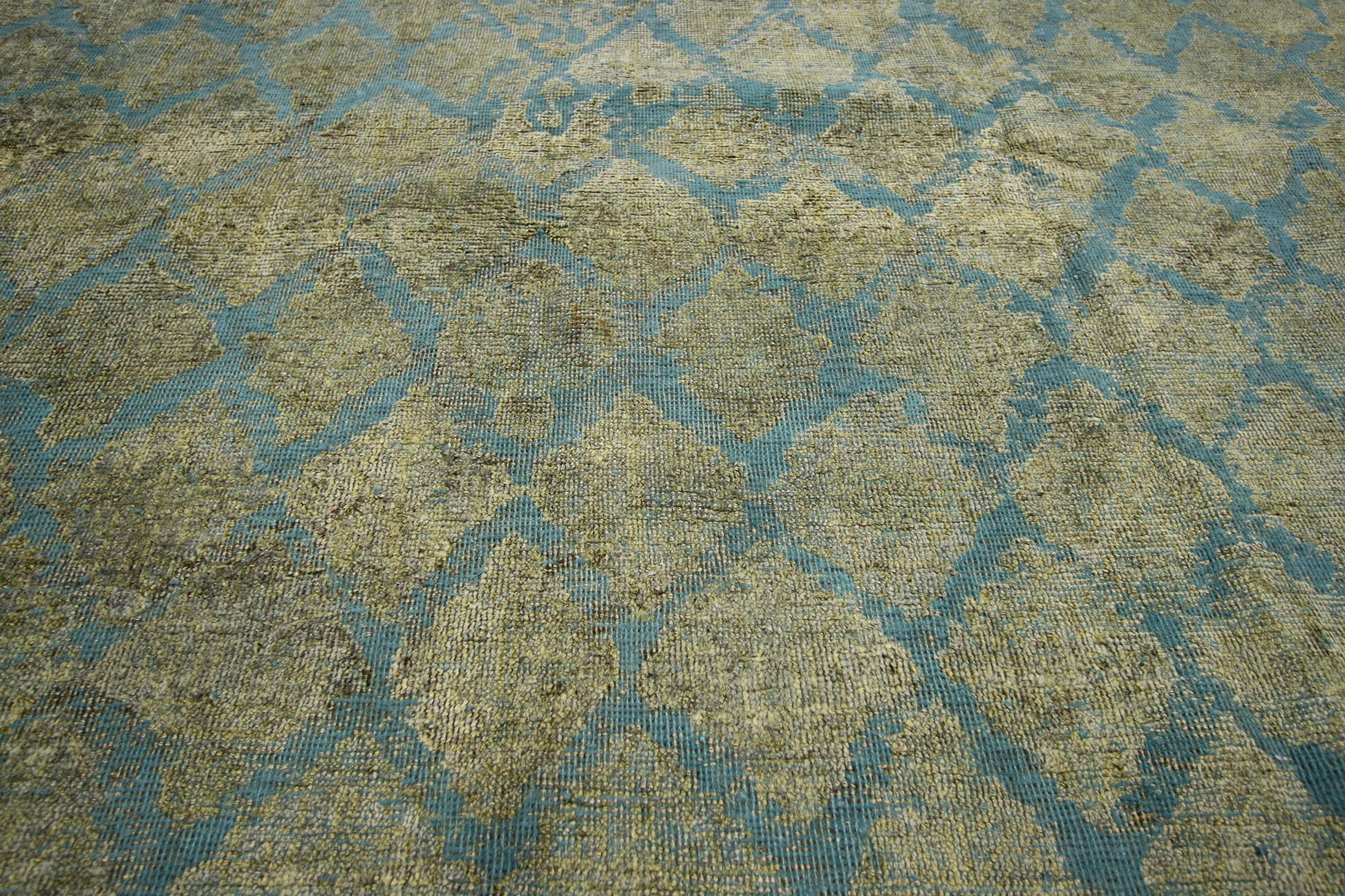 8 x 11 Vintage Turkish Overdyed Rug 60721