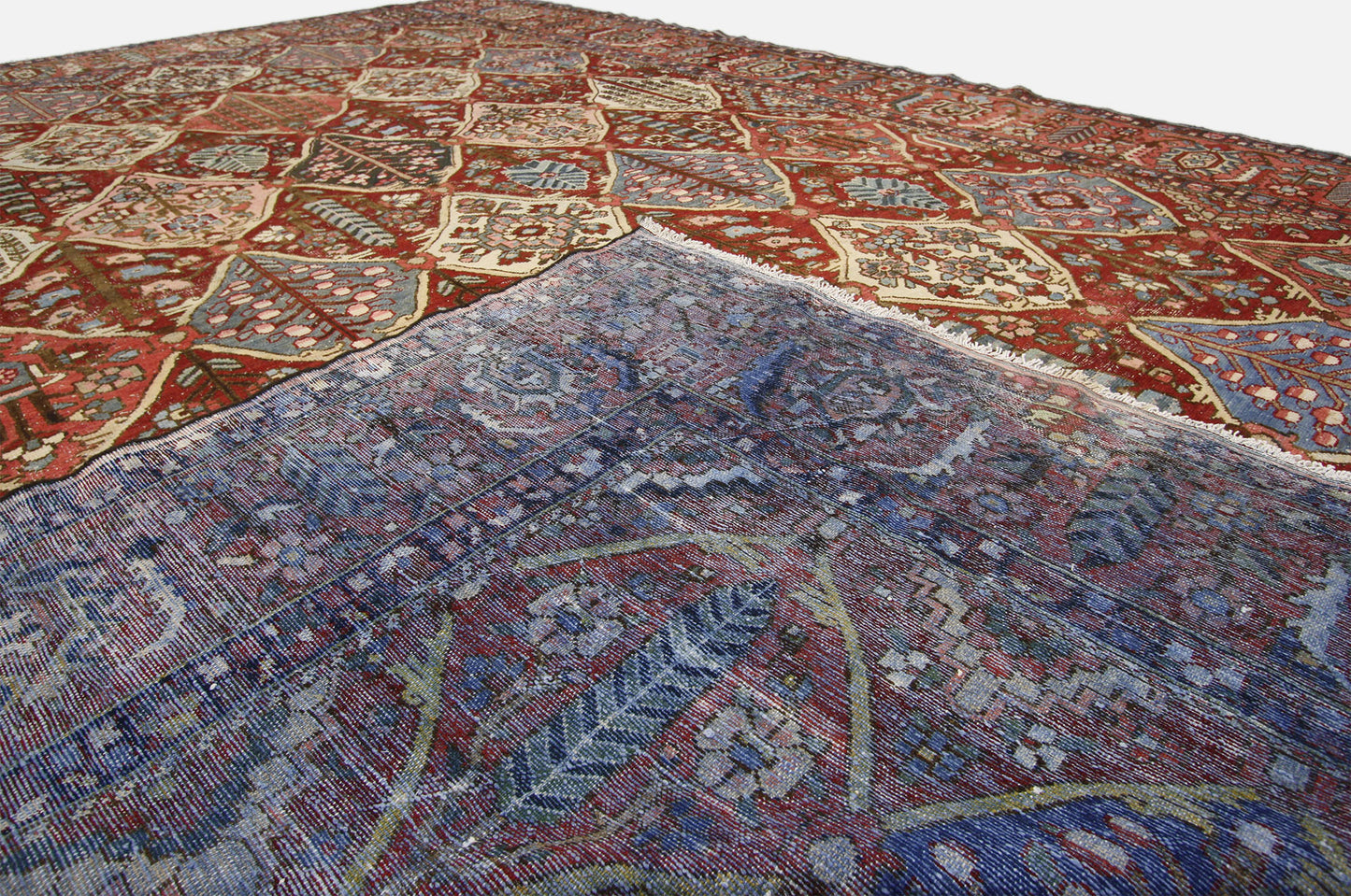 11 x 16 Antique Persian Bakhtiari Rug 60738