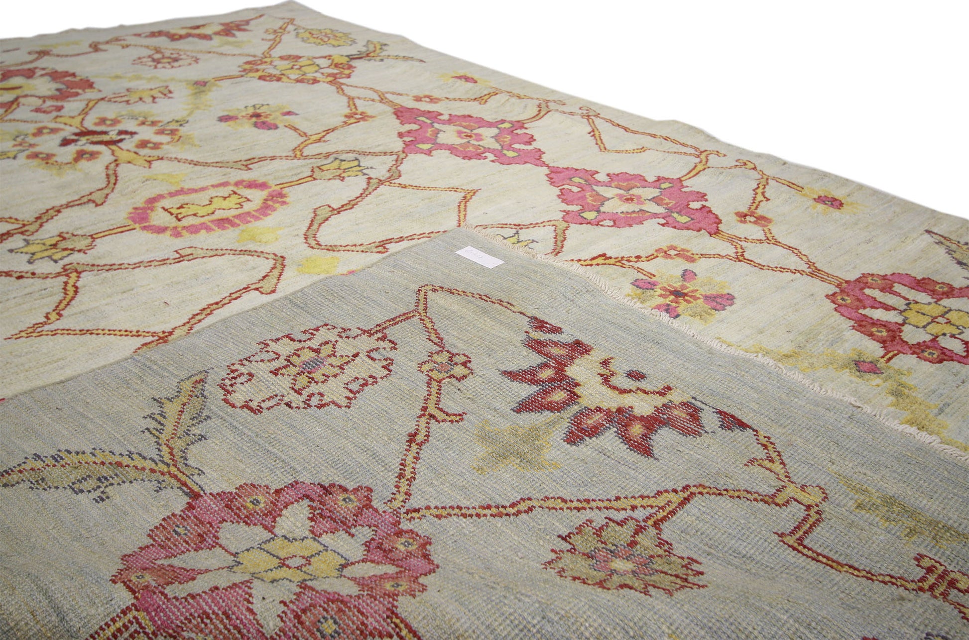 7 x 9 Colorful Turkish Oushak Rug 60757