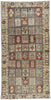 5 x 10 Antique Persian Bakhtiari Rug 60819