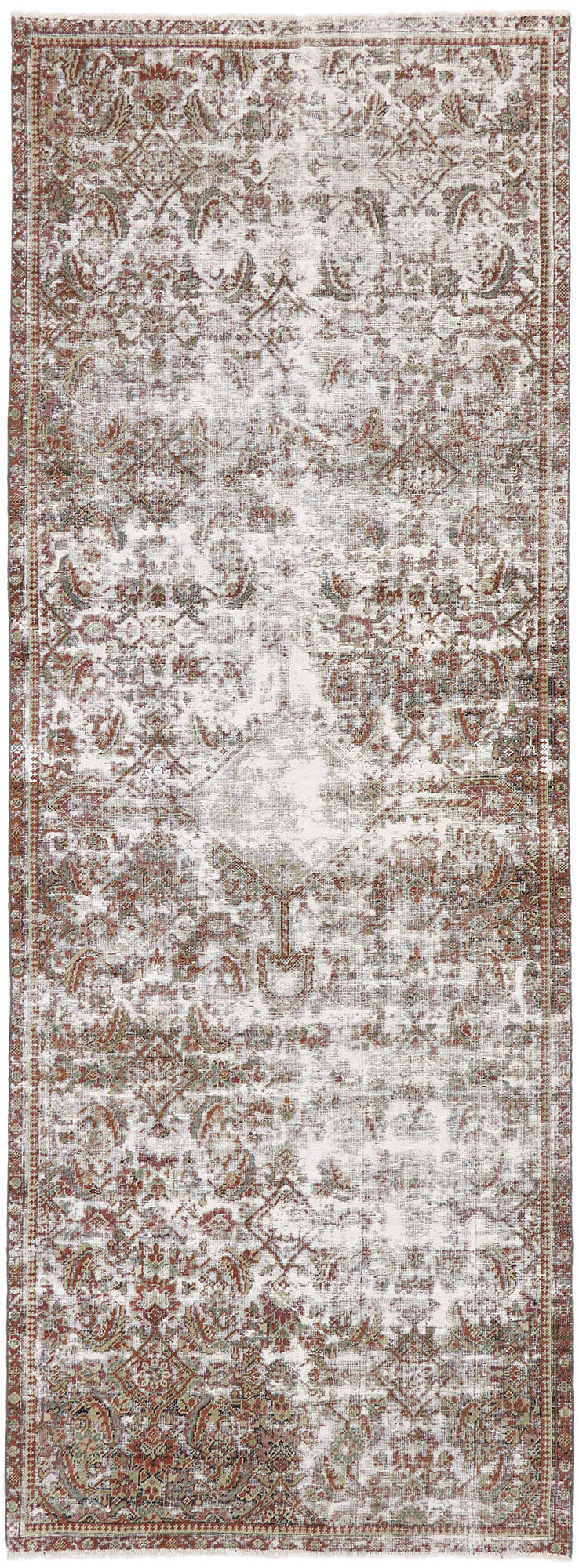4 x 10 Antique Persian Mahal Rug 60822