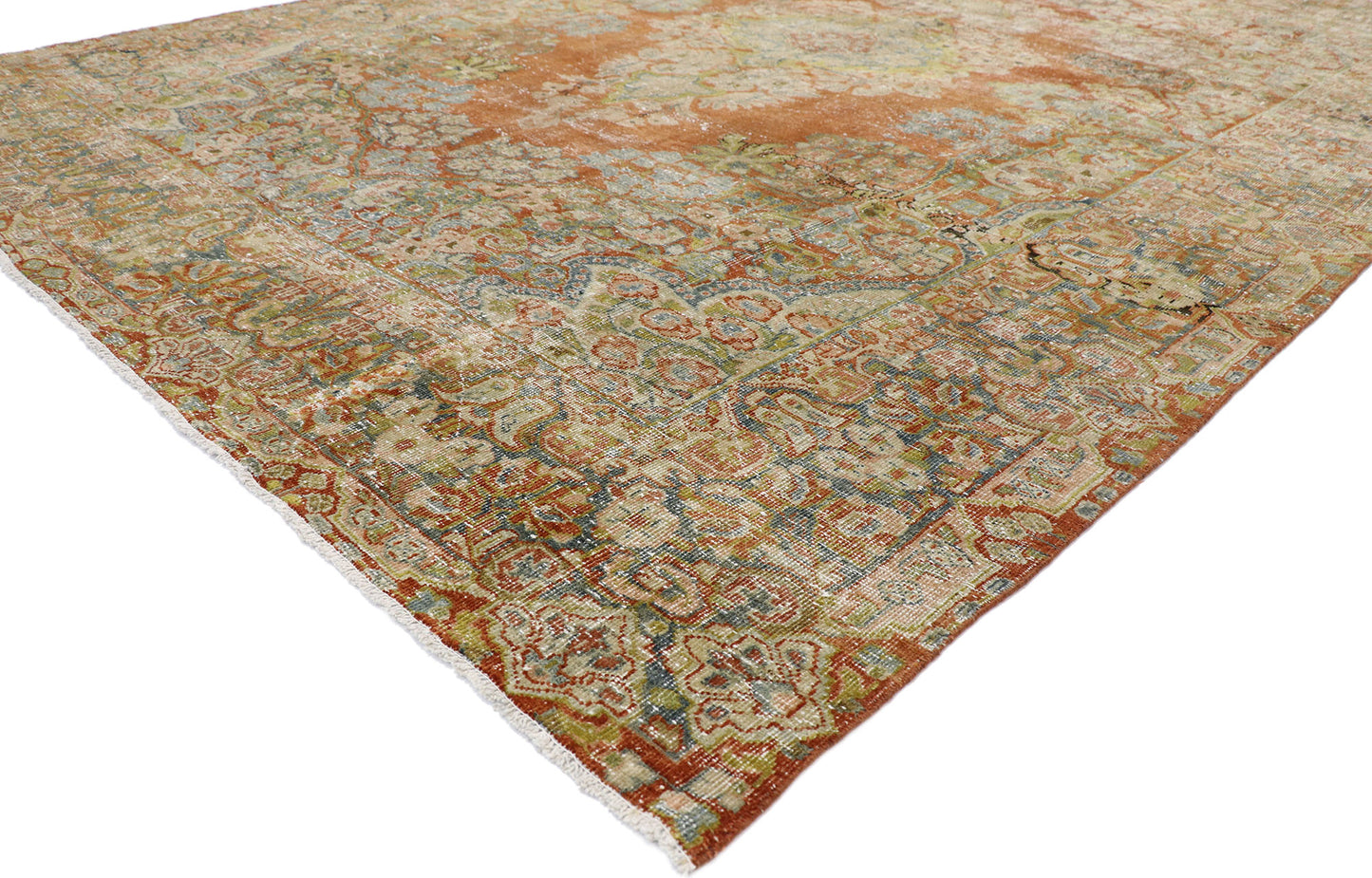 9 x 12 Antique Persian Mahal Rug 60836