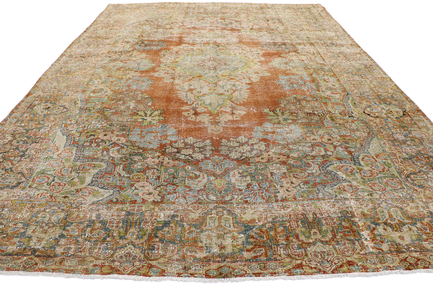 9 x 12 Antique Persian Mahal Rug 60836