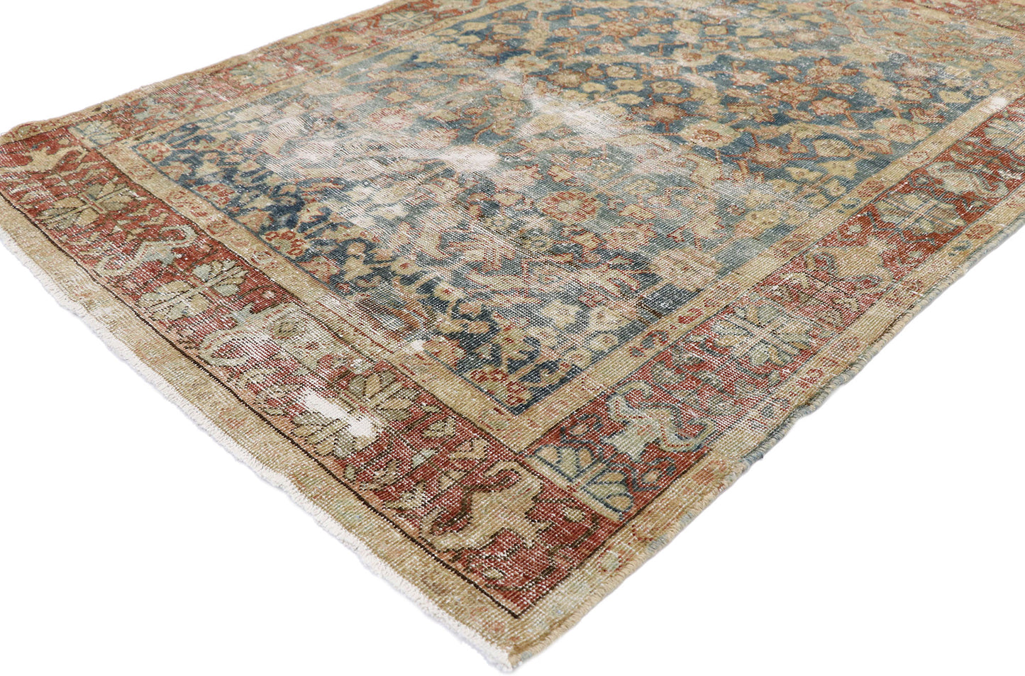 4 x 6 Antique Persian Mahal Rug 60850
