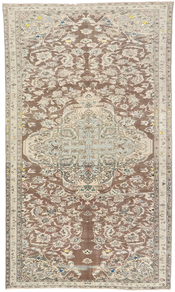 6 x 11 Antique Persian Bakhtiari Rug 60858