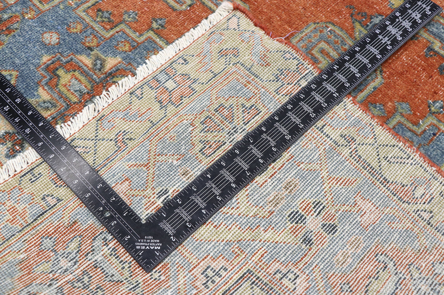 8 x 12 Antique Persian Viss Rug 60880