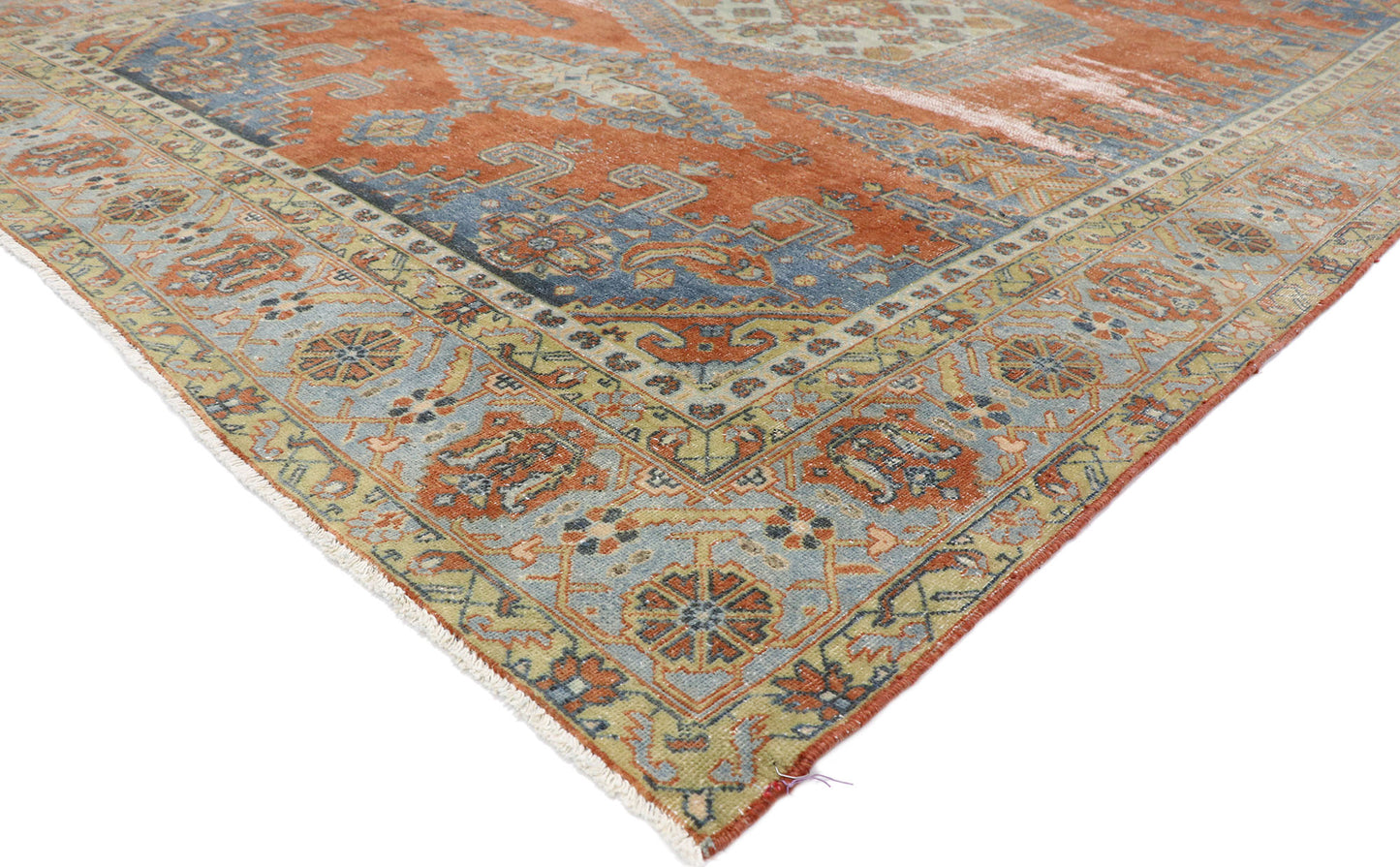 8 x 12 Antique Persian Viss Rug 60880