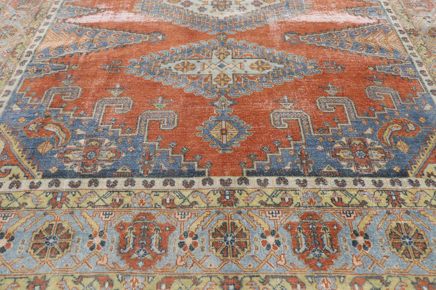 8 x 12 Antique Persian Viss Rug 60880