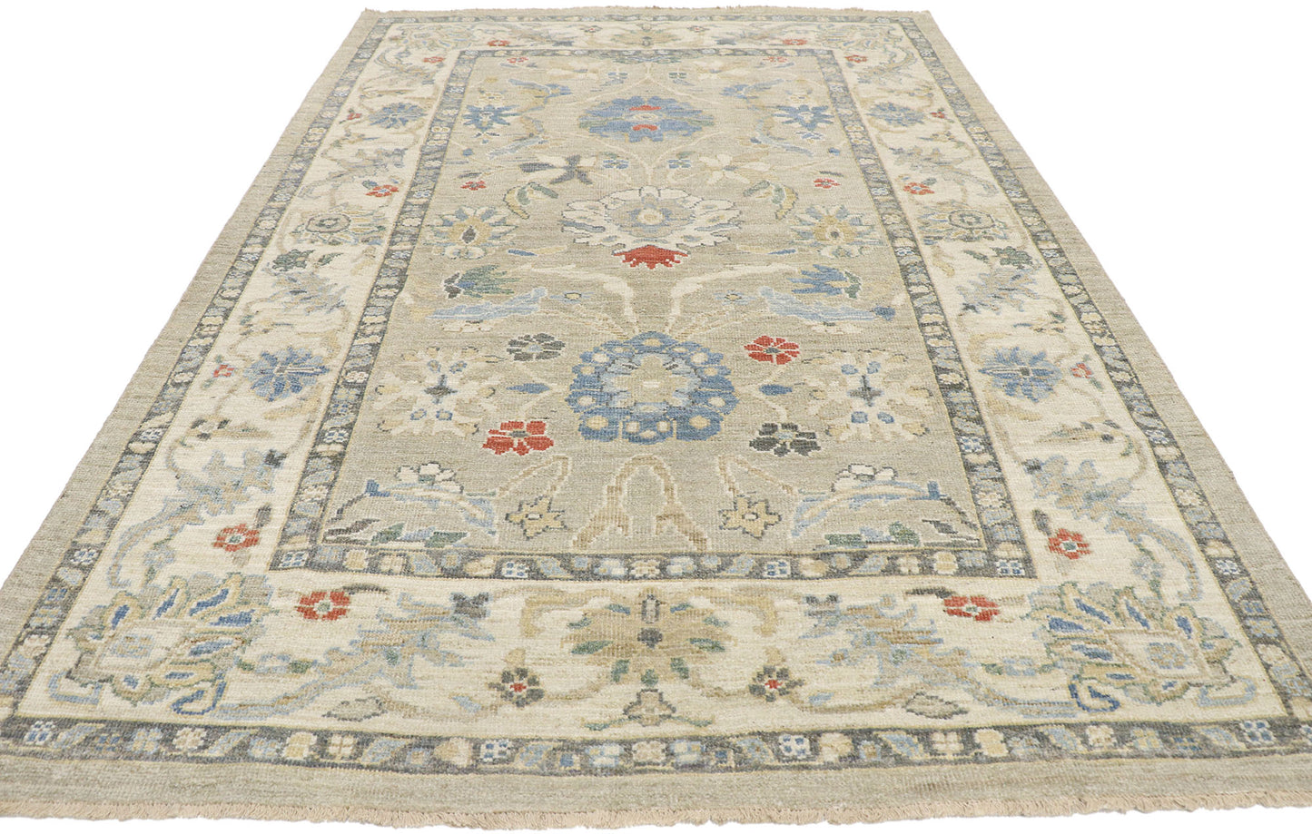 6 x 9 Persian Sultanabad Rug 60882
