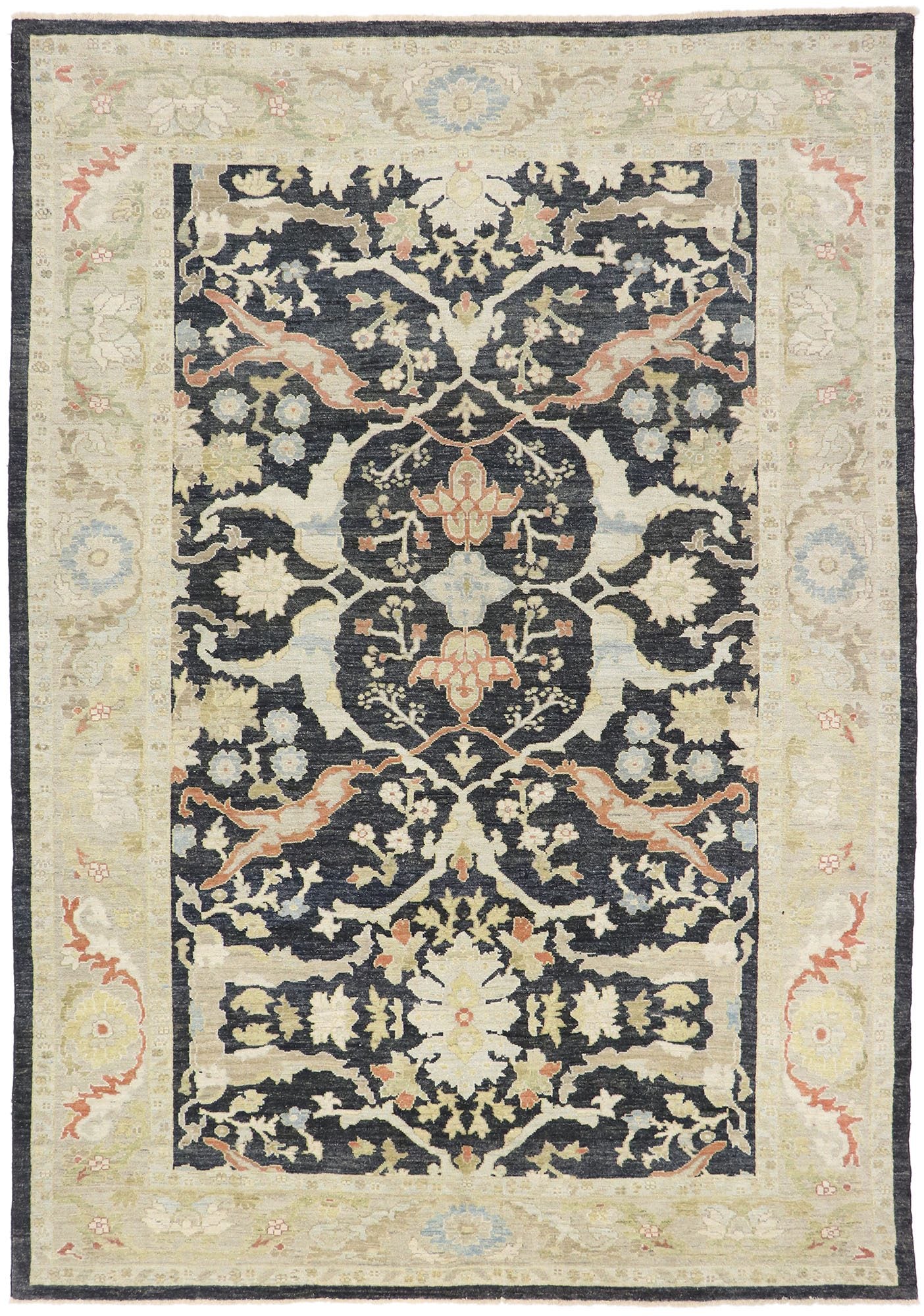 9 x 13 Persian Sultanabad Rug 60884